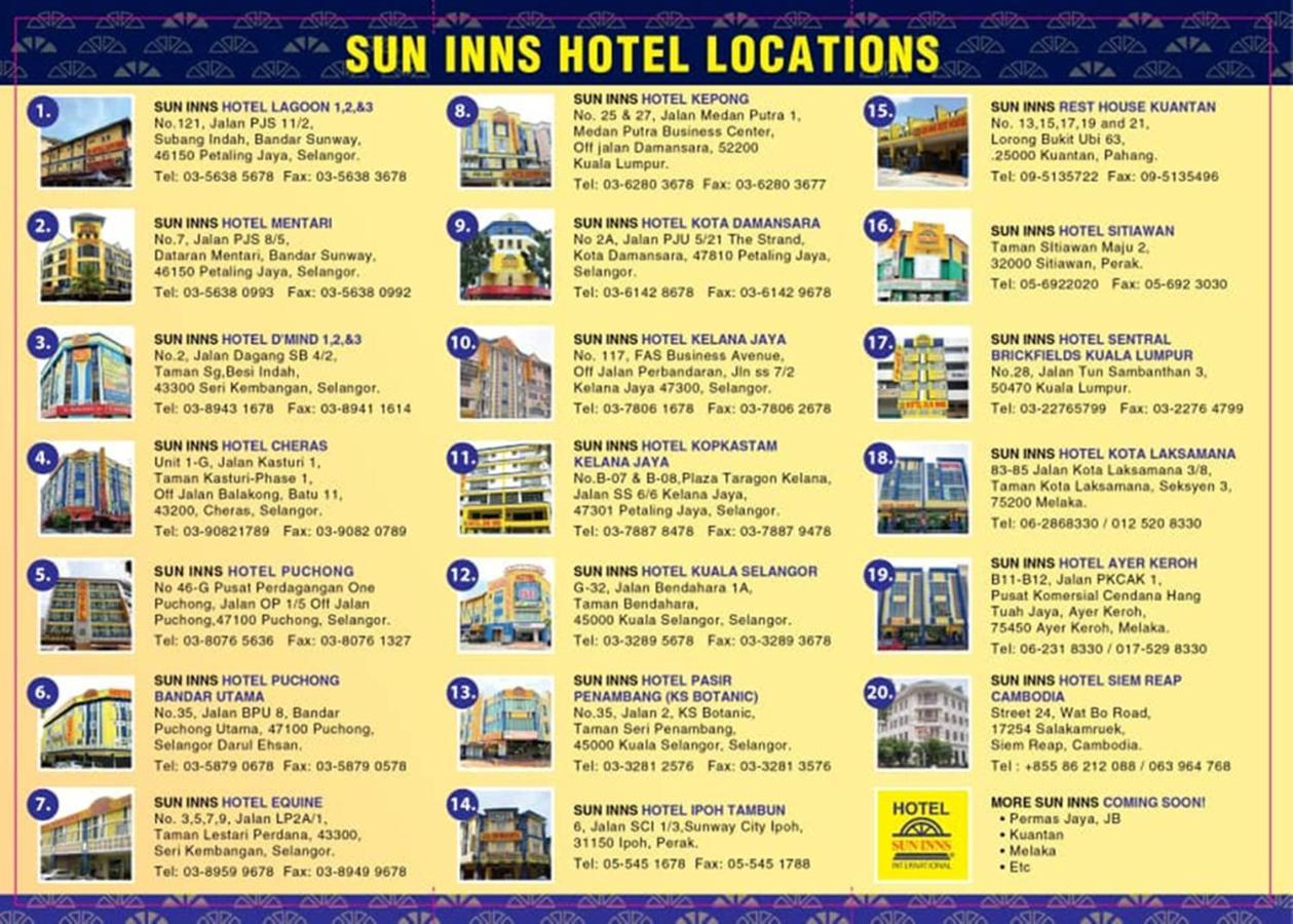 Sun Inns Hotel Ayer Keroh Εξωτερικό φωτογραφία
